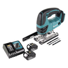 Makita DJV 180 RG cordless jigsaw 18V + 2x battery 6.0 Ah + charger