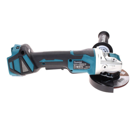 Amoladora angular sin cable Makita DGA 519 T1 18 V 125 mm Brushless X-Lock + 1x batería recargable 5,0 Ah - sin cargador