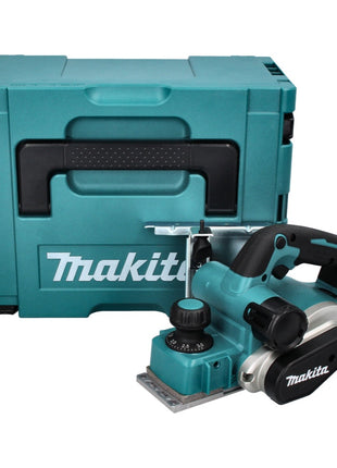 Makita DKP 181 ZJ cordless planer 82 mm 18 V brushless + Makpac - without battery, without charger