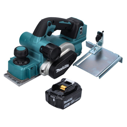 Makita DKP 181 F1 cepillo sin cable 82 mm 18 V sin escobillas + 1x batería recargable 3,0 Ah - sin cargador