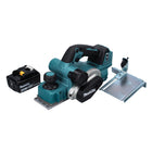 Makita DKP 181 M1 raboteuse sans fil 82 mm 18 V sans balais + 1x batterie 4,0 Ah - sans kit chargeur