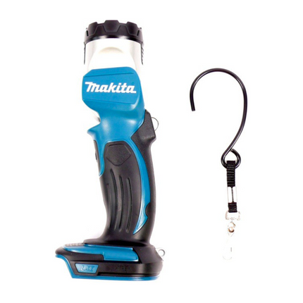 Makita BML802RG Lámpara sin cable para baterías de 14,4 y 18V + 2x baterías de 6,0Ah + cargador