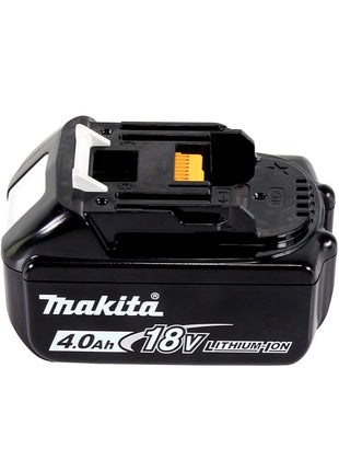 Makita DKP 181 M1J Pialla a batteria 82 mm 18 V brushless + 1x batteria ricaricabile 4,0 Ah + Makpac - senza caricabatterie