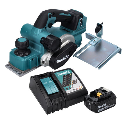 Makita DKP181RG1 Cordless Planer 82mm 18V Brushless + 1x Battery 6.0 Ah + Charger