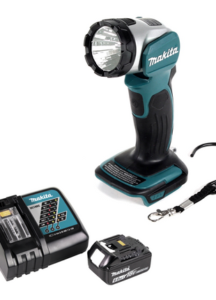 Makita DML 802 RG1 lampe sans fil pour batterie 14,4 et 18 V + 1x batterie 6,0 Ah + chargeur