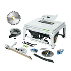 Festool TKS 80 EBS Scie circulaire sur table 254 mm, 2200 watts + Lame de scie circulaire WOOD RIP CUT PW24 + Cartouche KT-TKS 80 (575851) (575974) (575781)