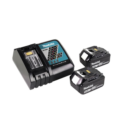 Makita DMR 106 RG radio de obra con batería 7,2 - 18 V + 2x baterías 6,0 Ah + cargador