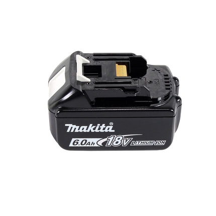Amoladora angular sin cable Makita DGA 506 G1 18 V 125 mm sin escobillas + 1x batería recargable 6,0 Ah - sin cargador
