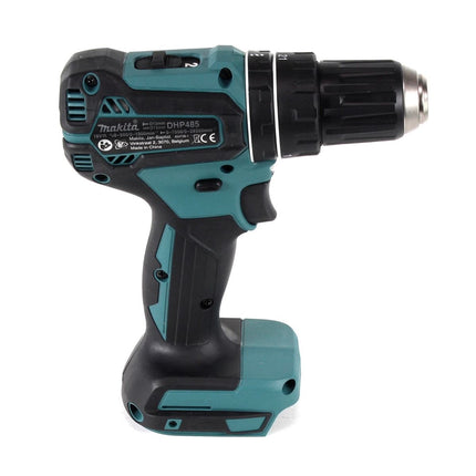 Makita DHP 485 RG trapano a percussione a batteria 18 V 50 Nm brushless + 2x batteria ricaricabile 6,0 Ah + caricabatterie