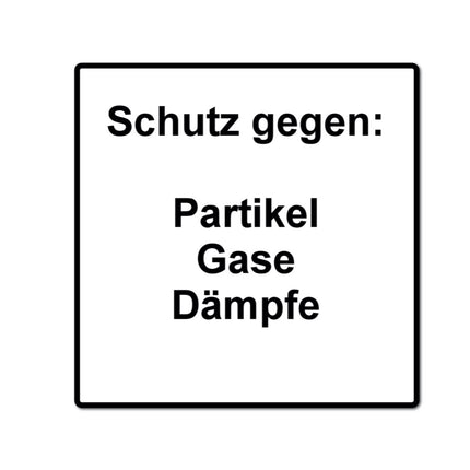 Dräger X-plore 3500 L Atemschutz Maske Halbmaske für Bajonettfilter Größe L + 2x X-plore P3 R Partikelfilter ( 6738011 )