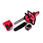 Motosierra a batería Milwaukee M18 FCHSC-401C 18 V 30 cm sin escobillas + 1x batería 4,0 Ah + cargador