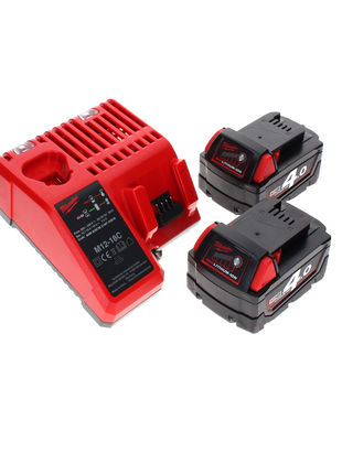 Milwaukee M18 FCHSC-402C Akku Kettensäge 18 V 30 cm Brushless + 2x Akku 4,0 Ah + Ladegerät