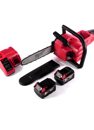 Milwaukee M18 FCHSC-502C Motosega a batteria 18 V 30 cm brushless + 2x batteria 5,0 Ah + caricabatterie