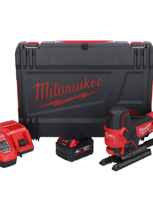 Milwaukee M18 FBJS-401X Cordless Jigsaw Brushless 18V + 1x Battery 4.0Ah + Charger + HD Box case