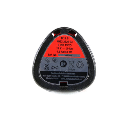 Kit de démarrage de batterie Milwaukee 12 V avec 4x batteries 1,5 Ah + chargeur M12 C12C