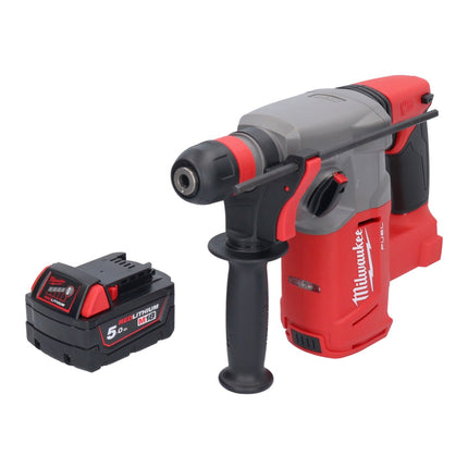 Martillo combinado a batería Milwaukee M18 CHX-501 18 V 2,5 J SDS plus sin escobillas + 1x batería 5,0 Ah - sin cargador