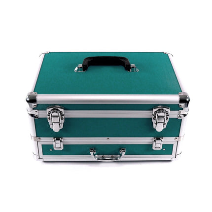 Toolbrothers TX Valigetta in alluminio per avvitatore ad impulsi DTD 152 + Set di punte da 70 pz. + Inserto per trapano e accessori