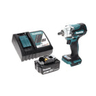 Makita DTW 300 RM1 Atornillador de impacto inalámbrico 18 V 330 Nm 1/2