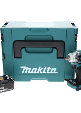 Makita DTW 300 M1J akumulatorowy klucz udarowy 18 V 330 Nm 1/2" bezszczotkowy + 1x akumulator 4,0 Ah + Makpac - bez ładowarki