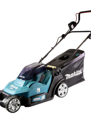 Cortacésped a batería Makita DLM 432 Z 36 V (2x 18 V) 43 cm sin escobillas solo - sin batería, sin cargador