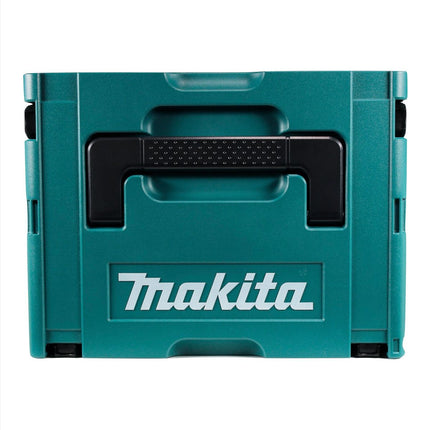 Tijeras para césped a batería Makita DUM 604 F1XJ 18 V con cuchilla para cortacésped y arbustos + 1x batería 3,0 Ah + Makpac - sin cargador