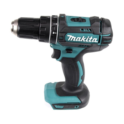 Makita DHP 482 T1TX Trapano avvitatore con percussione a batteria 18 V 62 Nm + 1x Batteria 5,0 Ah + Set 70 punte + Valigetta in alluminio TX - senza caricabatterie