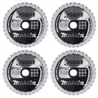 Makita MCCS15033E Hoja de sierra SPECIALIZED EFFICUT 150 x 20 x 1,1 mm 4 piezas (4x B-69325) 33 dientes para metal