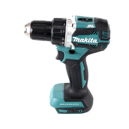 Makita DDF 484 ST1TX taladro atornillador inalámbrico 18 V 54 Nm sin escobillas + 1x batería 5,0 Ah + cargador + juego de brocas de 70 piezas + maletín de aluminio TX