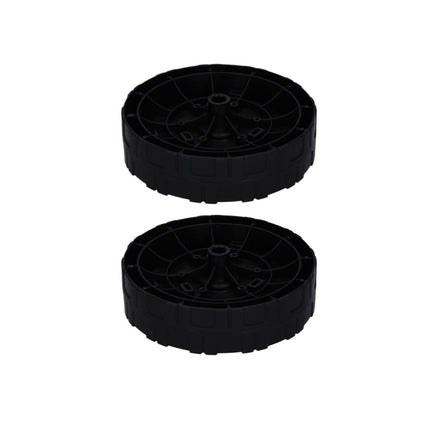 Makita DA00000328 2x rueda de repuesto delantera para cortacésped a batería DLM 380 5,5" 2 piezas - sin tapa de rueda