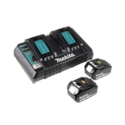 Motosierra de batería Makita DUC 306 PM 36 V (2x 18 V) sin escobillas 30 cm + 2x batería 4,0 Ah + cargador doble