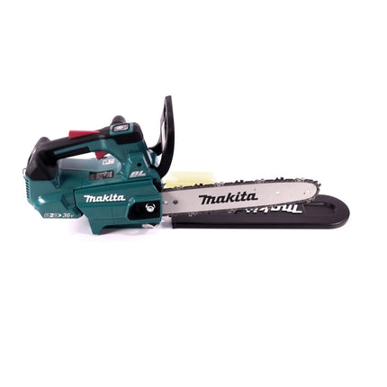 Motosierra a batería Makita DUC 306 PT 36 V (2x 18 V) sin escobillas 30 cm + 2x baterías 5,0 Ah + cargador doble