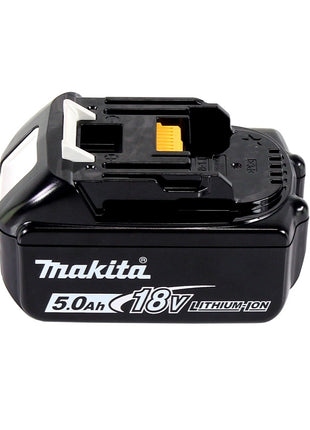 Makita DHP 485 T1TX Trapano avvitatore con percussione a batteria 18V 50Nm + 1x Batteria 5,0 Ah + Set 70 punte + Valigetta in alluminio TX - senza caricabatterie