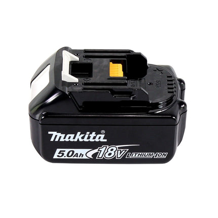 Makita DHP 485 T1TX Trapano avvitatore con percussione a batteria 18V 50Nm + 1x Batteria 5,0 Ah + Set 70 punte + Valigetta in alluminio TX - senza caricabatterie