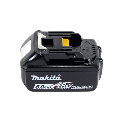 Makita DTD 152 G1TX Avvitatore ad impulsi a batteria 18V 165Nm + 1x Batteria 6,0 Ah + Set 70 punte avvit./forat. + Valigetta in alluminio TX - senza caricabatterie