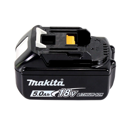 Makita DTW 285 T1TX Akku Schlagschrauber 18 V 280 Nm 1/2" Brushless + 1x Akku 5,0 Ah + 70 tlg. Bit Bohrer Set + TX Alu Koffer - ohne Ladegerät