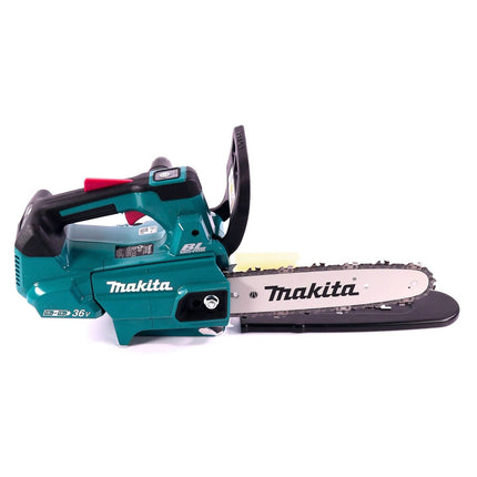 Makita DUC 256 PM Cordless chainsaw 36 V ( 2x 18 V ) Brushless 25 cm + 2x battery 4.0 Ah + double charger