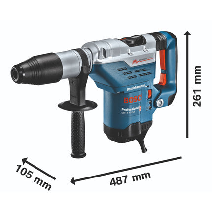 Bosch GBH 5-40 DCE Martello rotante professionale 1150 W 8,8 J SDS Max ( 0611264000 ) + custodia