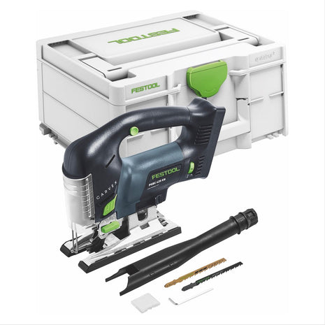 Festool CARVEX PSBC 420 EB-Basic Akku Pendelstichsäge 18 V 120 mm ( 576530 ) Brushless im systainer - ohne Akku, ohne Ladegerät ( Nachfolger von 201379 ) - Toolbrothers