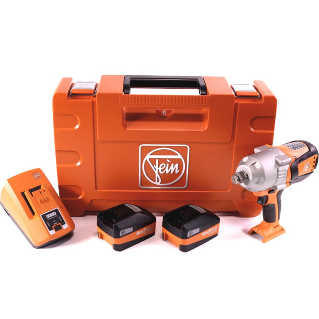 FEIN ASCD 18-1000 W34 Avvitatore ad impulsi a batteria 18V 1050Nm 3/4" Brushless + Valigetta + 2x Batterie 5,2 Ah + Caricatore 