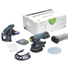 Festool ETSC 125 Li-Basic Akku Exzenterschleifer 18 V 125 mm Brushless + AH-ES-ETS/ETSC Ansetzhilfe 43 - 92° Winkel + Systainer - ohne Akku, ohne Ladegerät - Toolbrothers