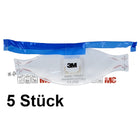 Mascarilla respiratoria 3M FFP3 Aura 9332+ con válvula 5 piezas (7100140354) EN149:2001 FFP3 NR D para materiales aislantes y madera dura