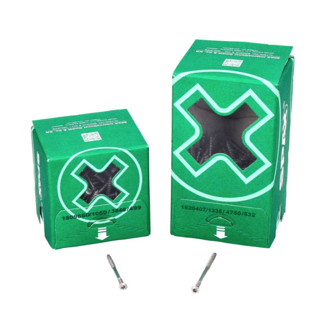 SPAX Facade screws 4.5 x 50mm - Stainless steel A2 - Fixing thread - Raised countersunk head - T-STAR Plus Torx - T20 - CUT (25470004505022)