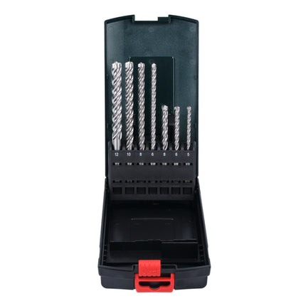 Metabo P4P Set di 7 punte per foratura SDS plus / P4P Premium ( 626245000 ) - per muratura e calcestruzzo