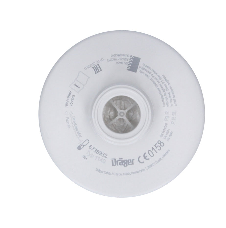 Dräger Rd40 Partikel Filter P3 R ( 6738932 ) für Vollmasken X-plore 6000 und Halbmasken X-plore 4000