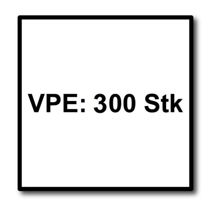 SPAX Flat Flange Head Screw for Back-Wall Fastening 3.5 x 25 mm - Full thread - T-STAR Plus - Torx T20 - Wirox - 4Cut for rear panels without lens 300 pcs. (0151010350253)