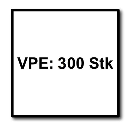 SPAX Flat Countersunk Head Screw 4.0 x 16 mm - Torx T-STAR Plus - T20 for Rear Panels without Lens - Full Thread - Wirox 4Cut - 300 pcs. (0151010400163)