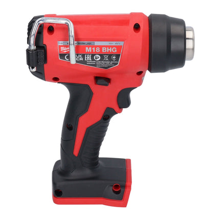 Milwaukee M18 BHG-501 Pistolet à air chaud sans fil 18 V 470 °C + 1x batterie 5,0 Ah + chargeur