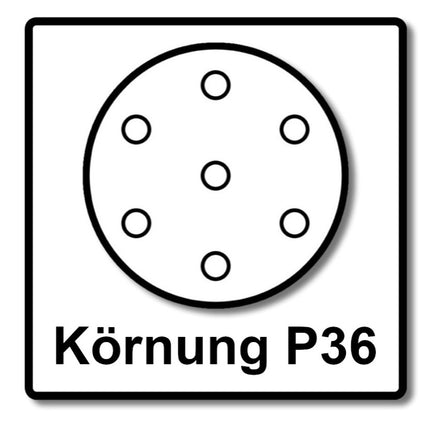Festool STF D225/48 Schleifscheibe Saphir P36 225 mm 25 Stk. ( 205652 ) für Langhalsschleifer PLANEX - Nachfolger von 495175 - Toolbrothers