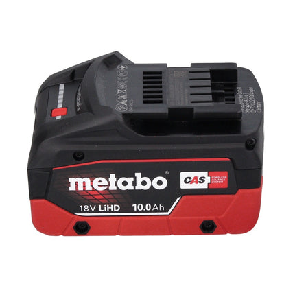 Metabo 18 V basic set 2x battery pack 10.0 Ah LIHD + ASC 145 DUO double charger CAS System