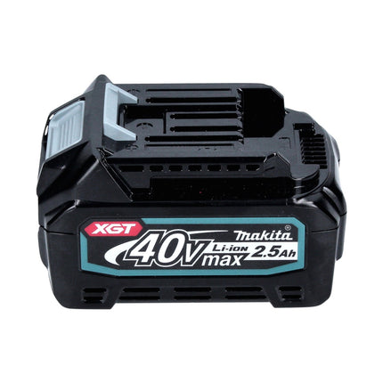 Makita Power Source Kit 40 V max. avec 2x BL 4025 batterie 2.5 Ah ( 2x 191B36-3 ) + DC 40 RA chargeur rapide ( 191E07-8 ) + ADP10 adaptateur de charge LXT sur XGT 14,4V 18V ( 191C10-7 )